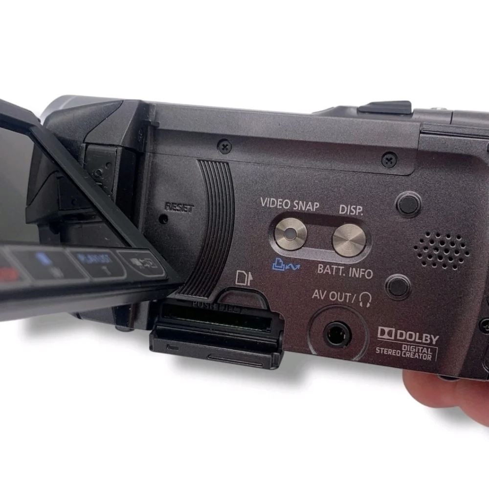 Canon VIXIA HF R200 Full HD 1080p AVCHD Camcorder Turns On NO SCREEN New Battery